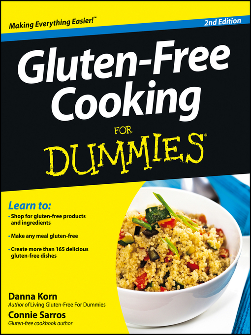 Cover image for Gluten-Free Cooking For Dummies